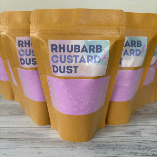 Rhubarb And Custard Bath Dust